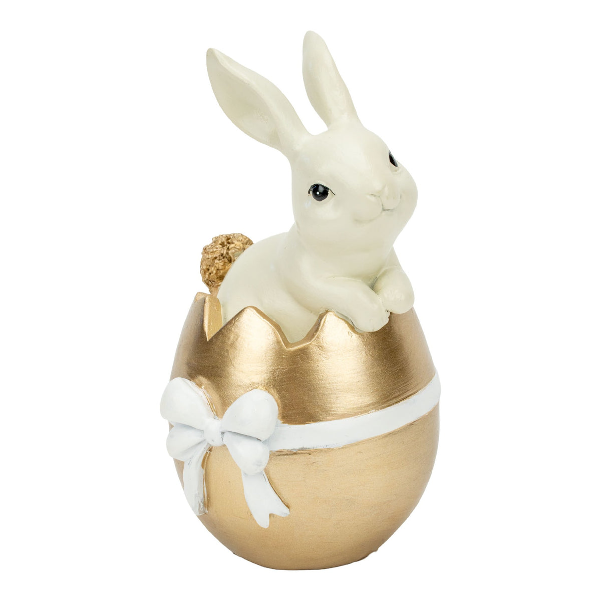 Bunny In Gold Egg - Set Of Three