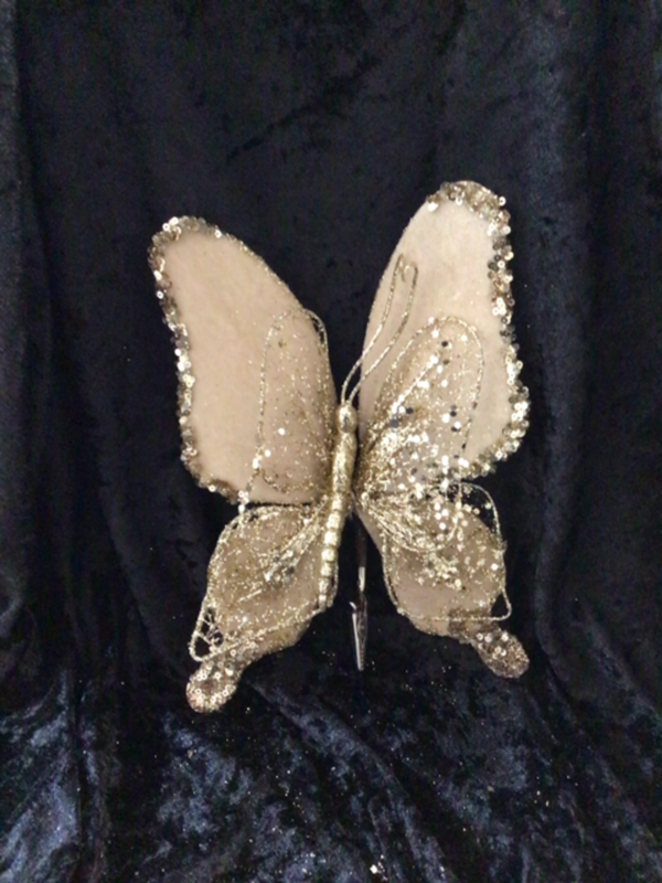 BUTTERFLY CHAMPAGNE DOUBLE WING