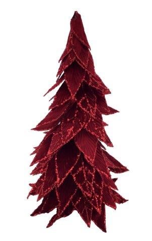 CHRISTMAS TREE RED 50CM 