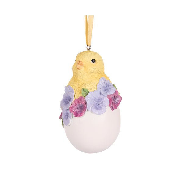 Hanging Pansy Chicken Egg