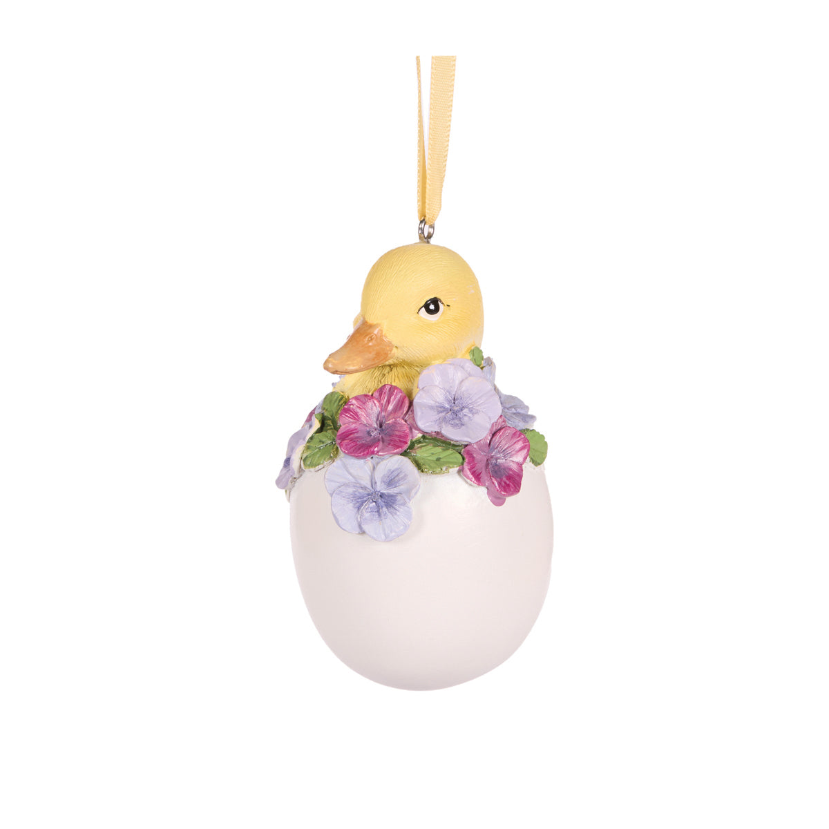 Hanging Pansy Duck Egg