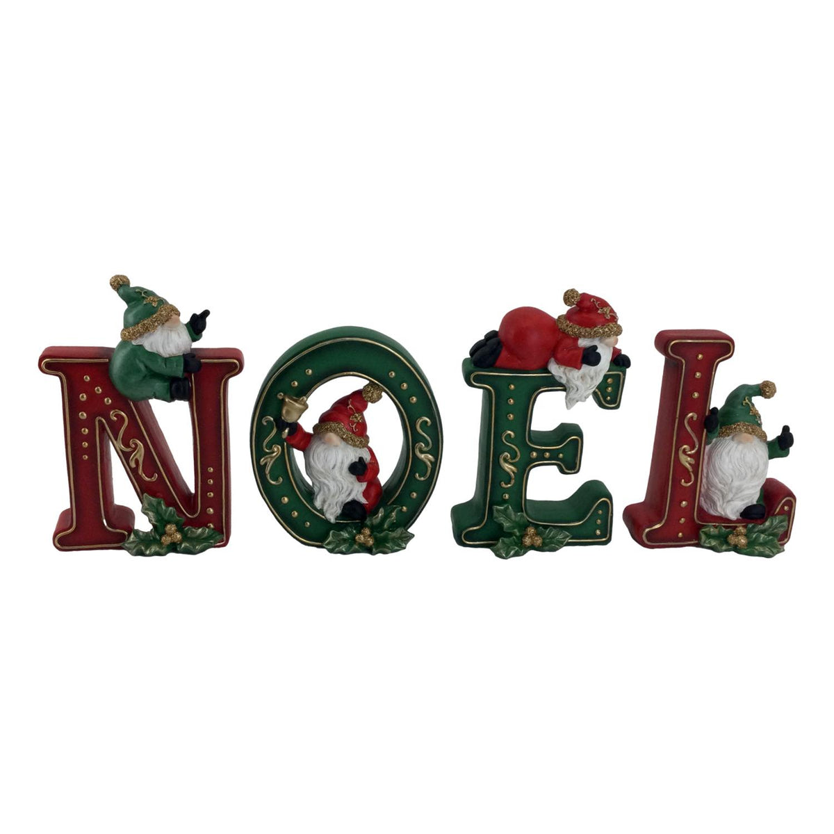 SIGN NOEL RED GREEN DECO