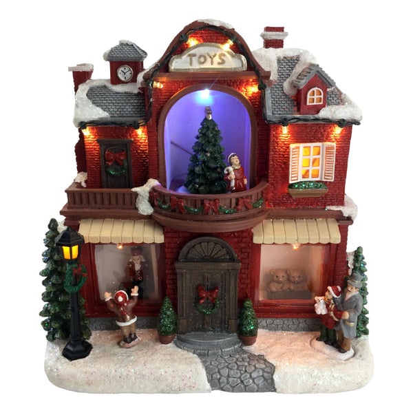 CHRISTMAS RED TOY STORE 