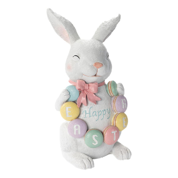 Bunny With Happy Easter Macarons 30cm