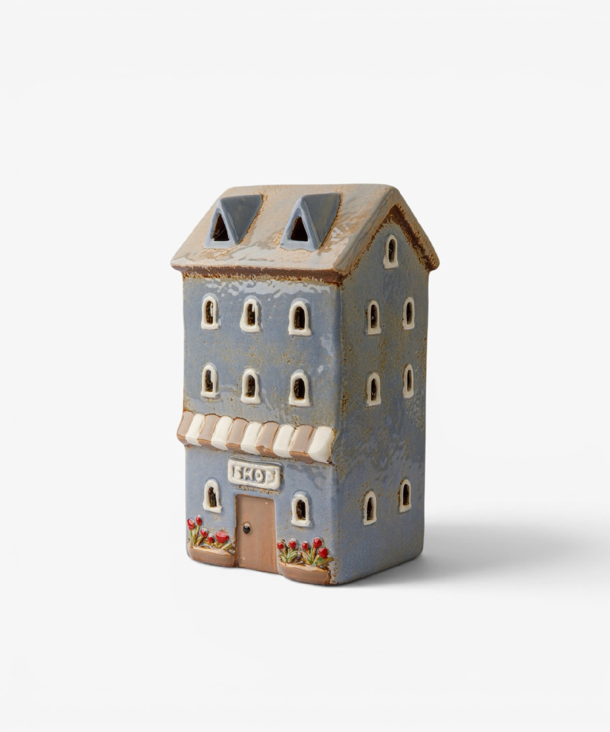 Tealight House - Devon Flower Shop Cornflour