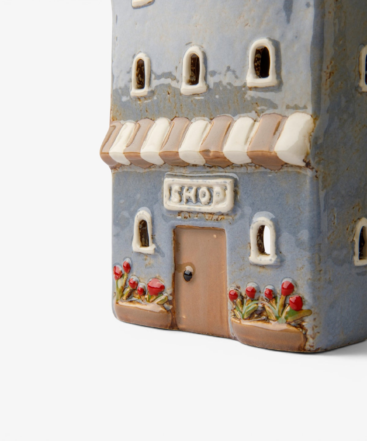 Tealight House - Devon Flower Shop Cornflour