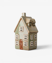 Tealight House - Devon Cottage Tall Sage