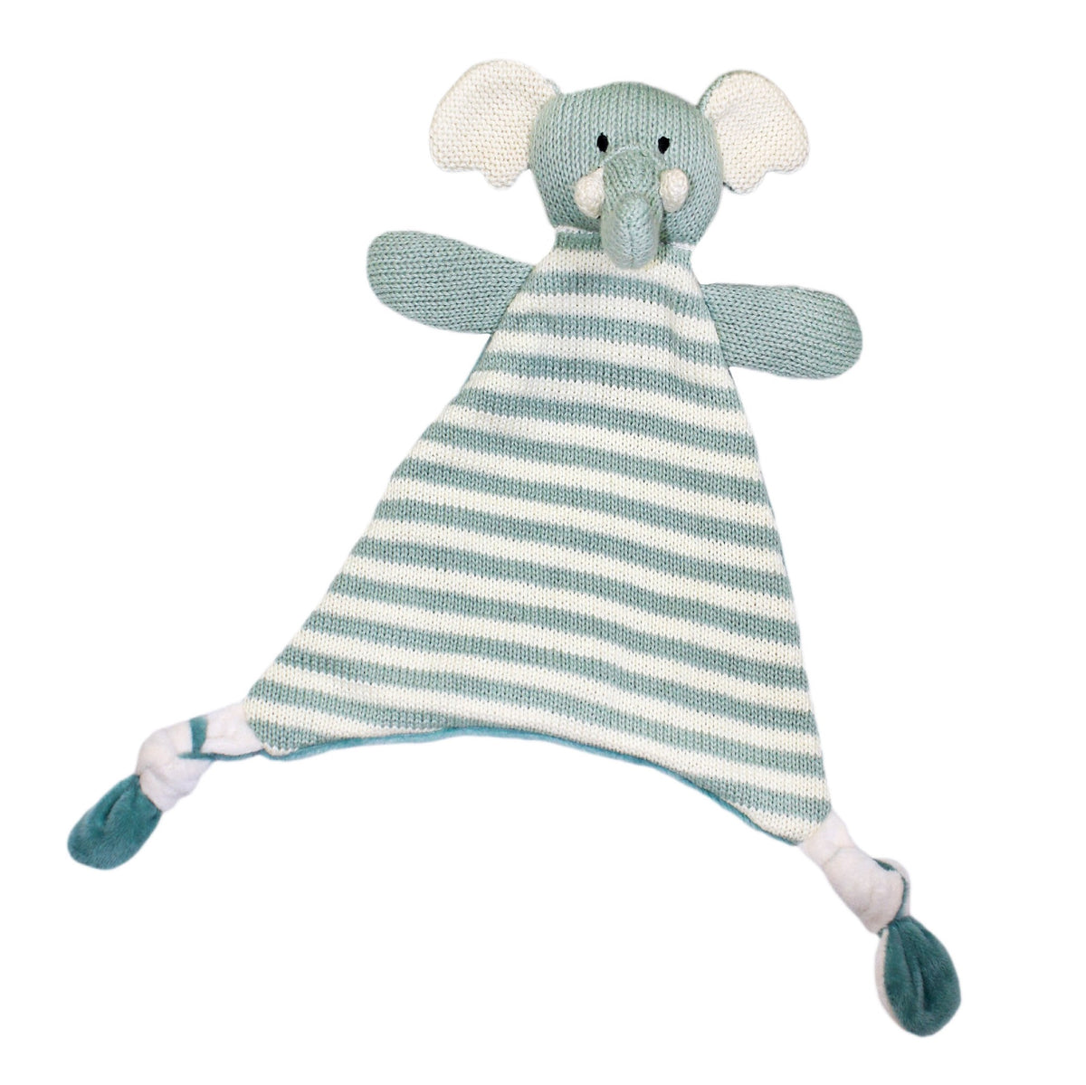 CHARLIE STRIPEY ELEPHANT COMFORTER