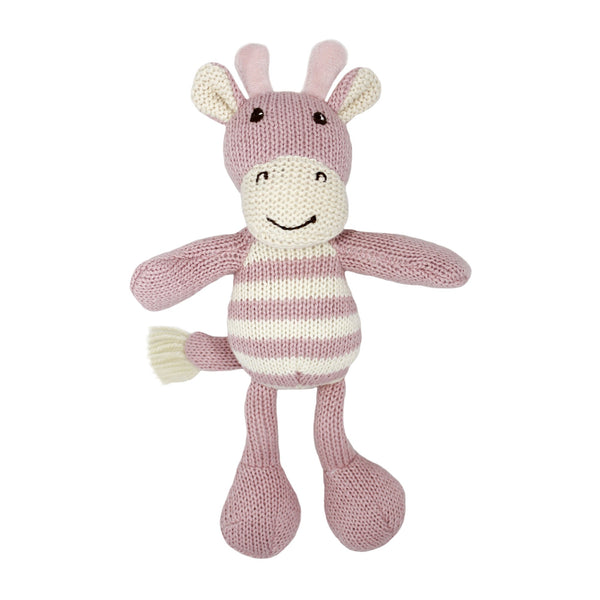 ELLIE STRIPEY GIRAFFE RATTLE